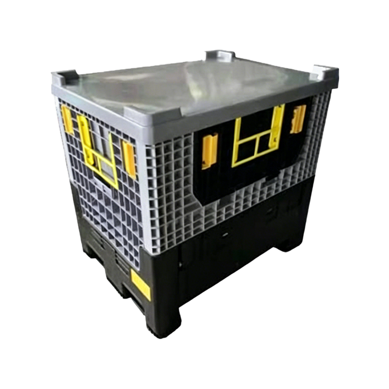 C980B Folding Mesh Plastic Pallet Box