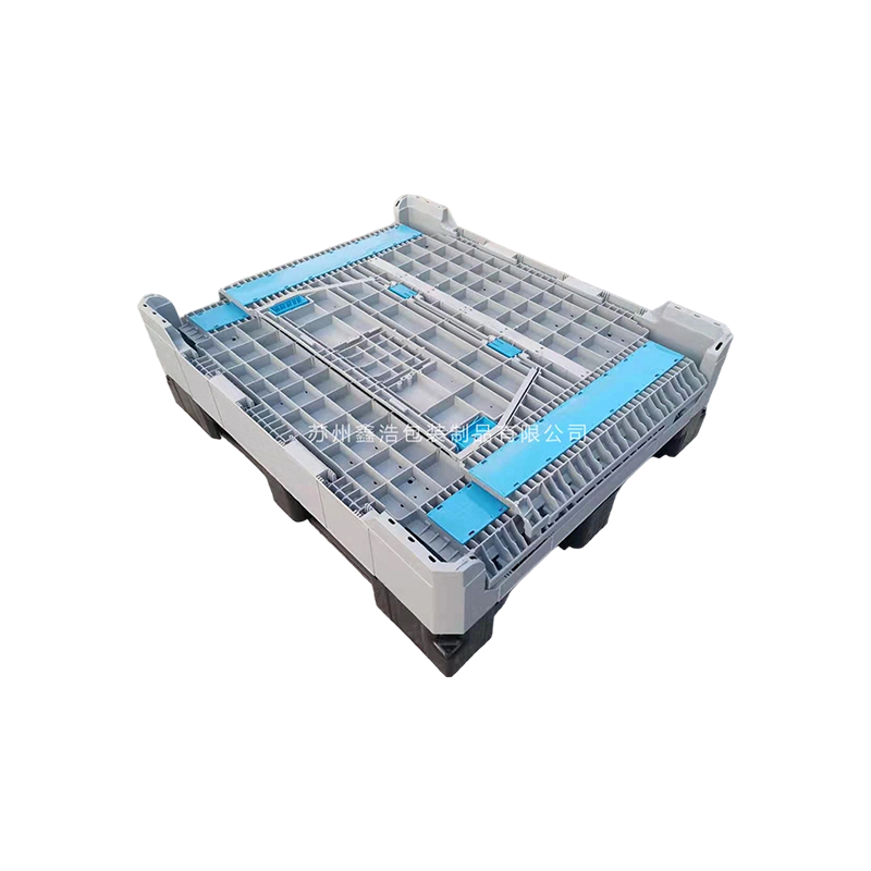 Impact-Resistant Reusable Collapsible Pallet Container
