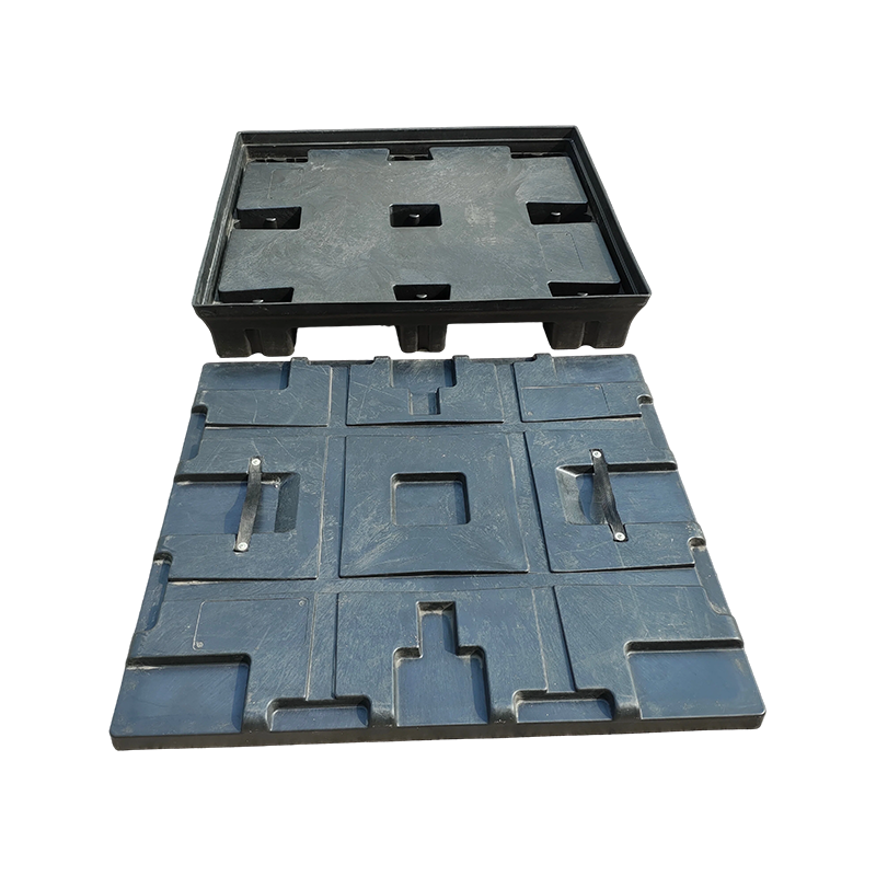 Impact-resistant Die-cast Top & Base Pallet Sleeve Box