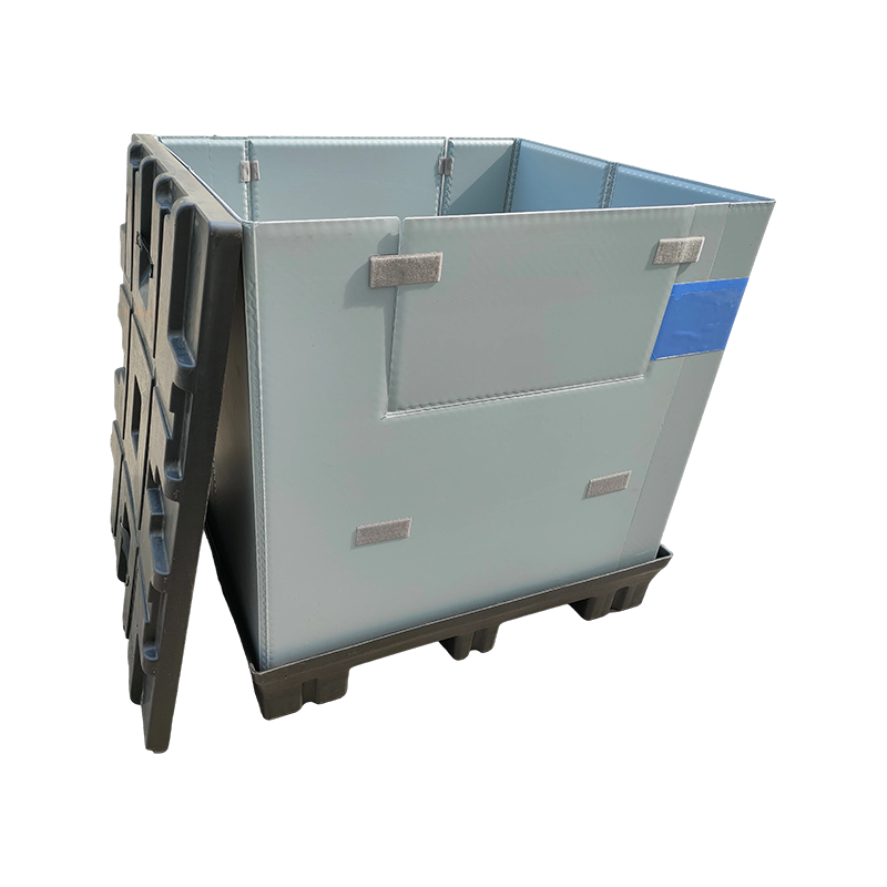 Impact-resistant Die-cast Top & Base Pallet Sleeve Box
