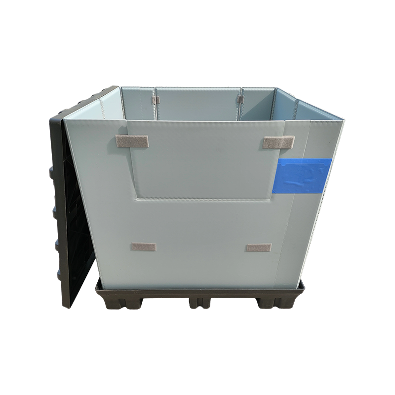 Impact-resistant Die-cast Top & Base Pallet Sleeve Box
