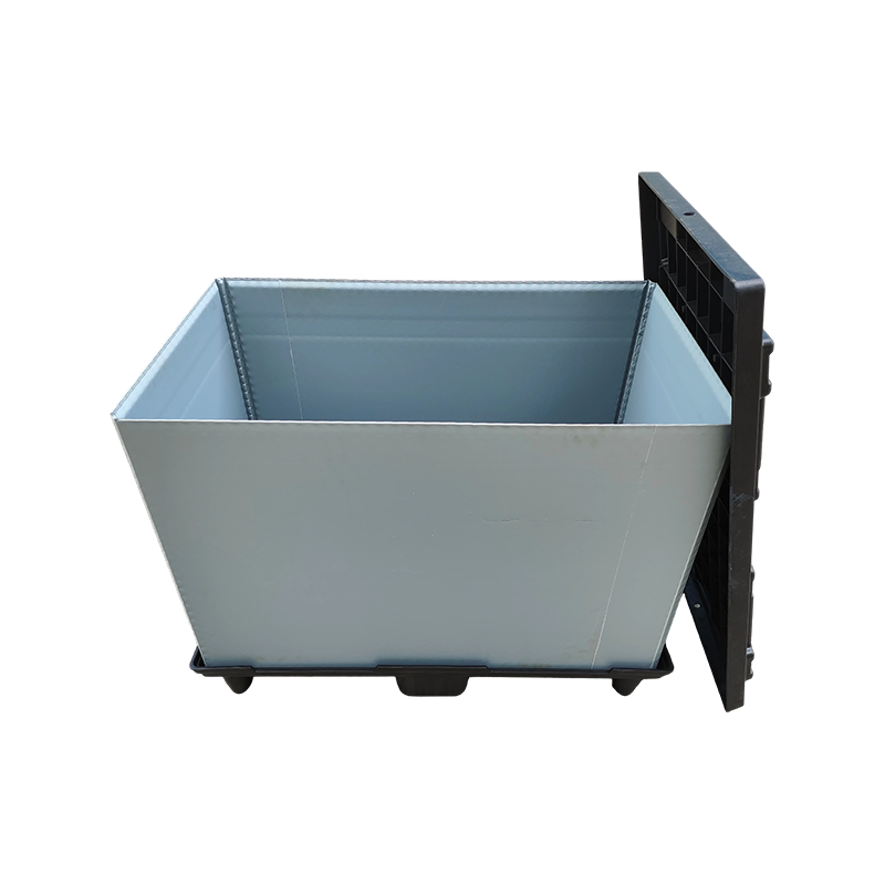 Die-cast Top & Base Reusable Pallet Sleeve Box
