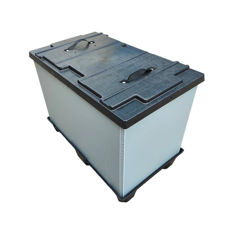 Die-cast Top & Base Reusable Pallet Sleeve Box
