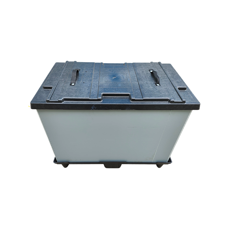 Die-cast Top & Base Reusable Pallet Sleeve Box