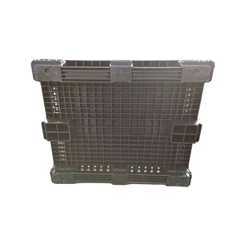 Heavy-Duty Foldable Plastic Pallet Box for E-Commerce Warehousing