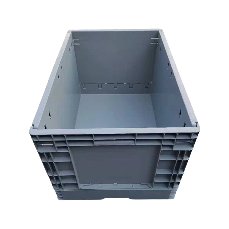 EU04633 Solid-wall Dustproof Collapsible Turnover Crate