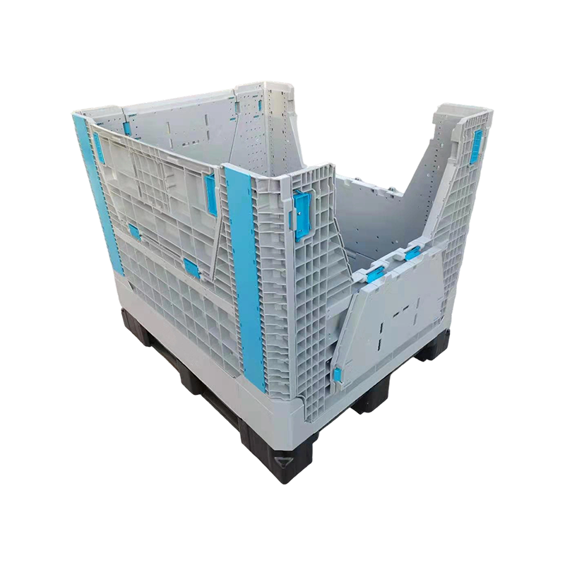 Impact-Resistant Reusable Collapsible Pallet Container