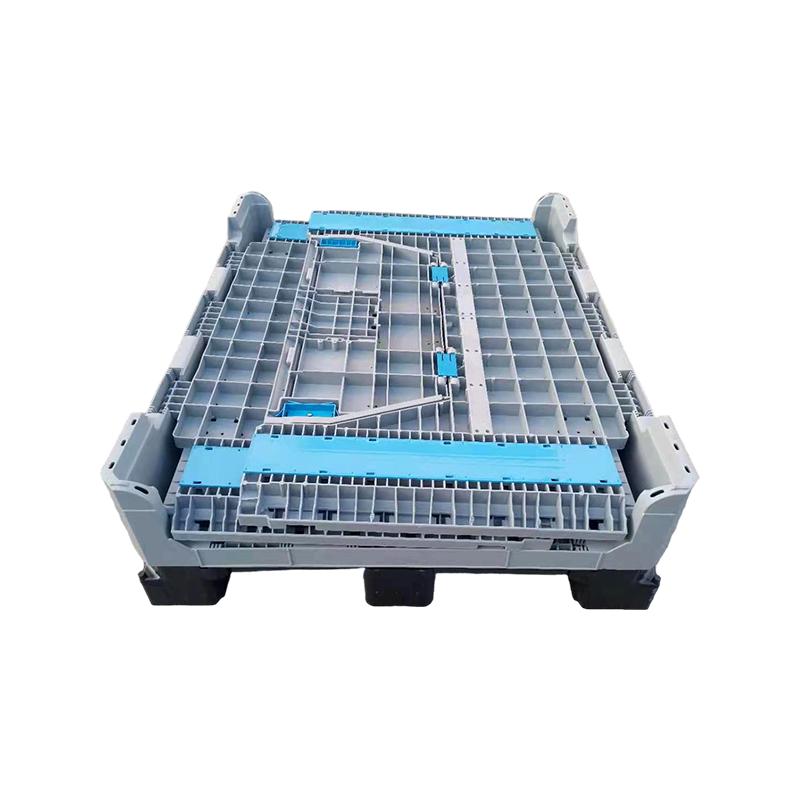 Impact-Resistant Reusable Collapsible Pallet Container