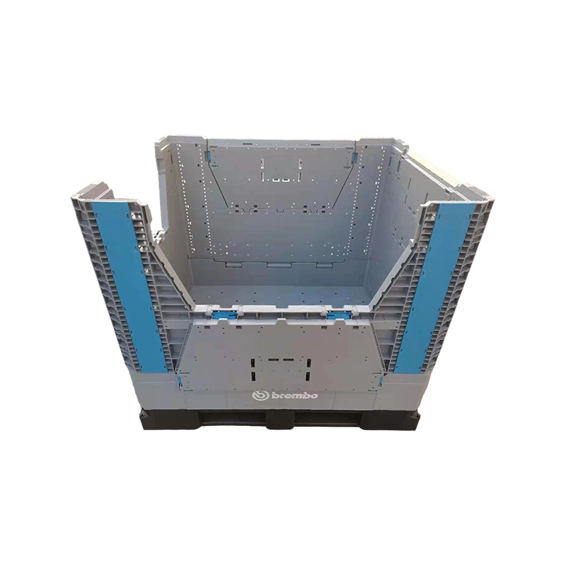 Impact-Resistant Reusable Collapsible Pallet Container
