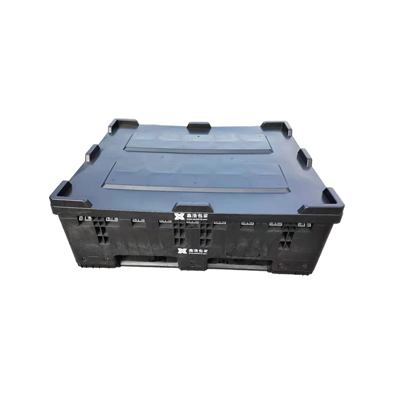 Heavy-Duty Foldable Plastic Pallet Box for E-Commerce Warehousing