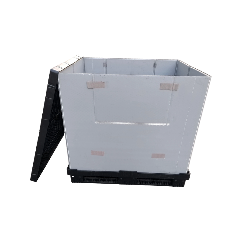Reusable Injection-Molded Top & Bottom Lid Sleeve Pallet Box