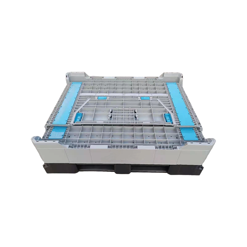 Impact-Resistant Reusable Collapsible Pallet Container