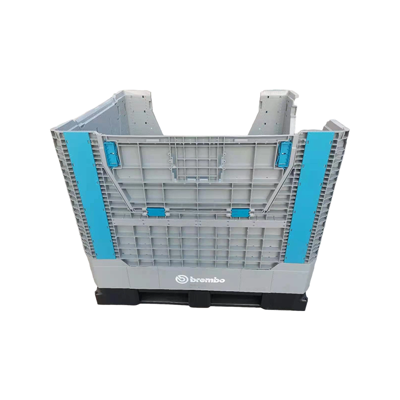Impact-Resistant Reusable Collapsible Pallet Container