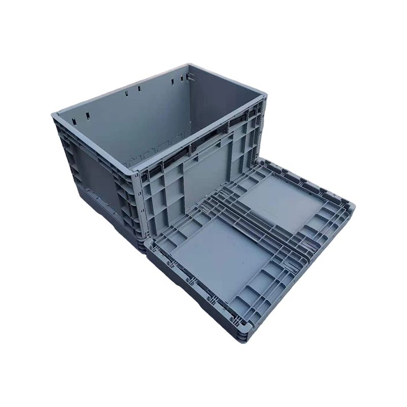 EU04633 Solid-wall Dustproof Collapsible Turnover Crate