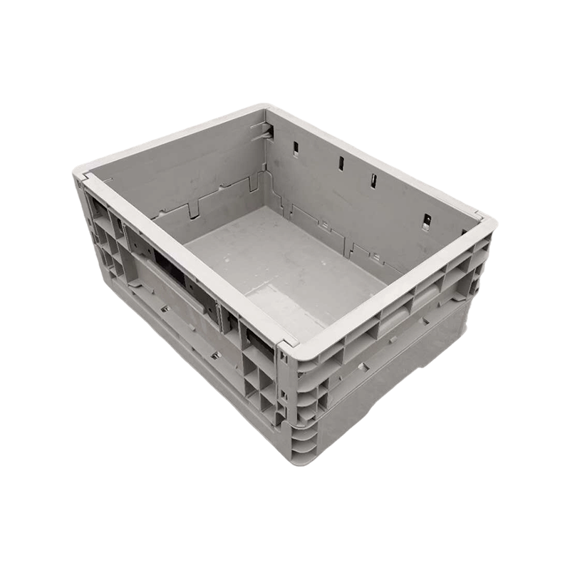 EU04316 Collapsible Plastic Turnover Crate