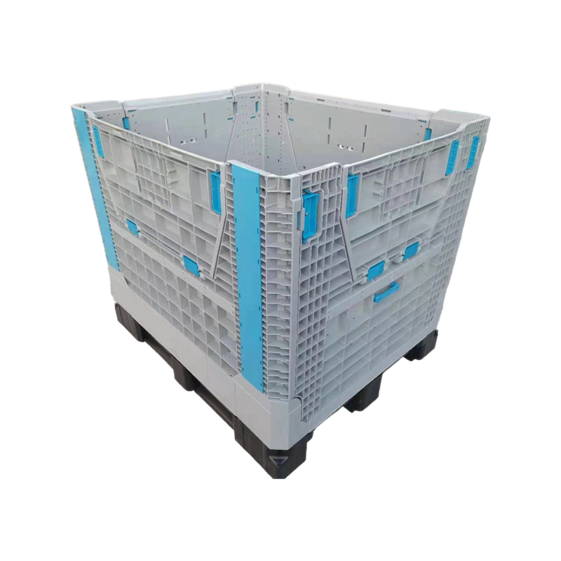 Impact-Resistant Reusable Collapsible Pallet Container