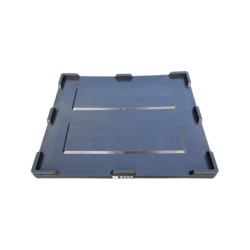 Heavy-Duty Foldable Plastic Pallet Box for E-Commerce Warehousing