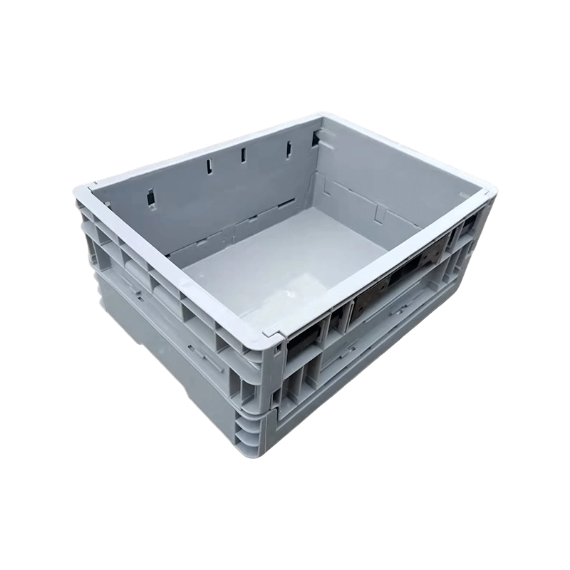 EU04316 Collapsible Plastic Turnover Crate