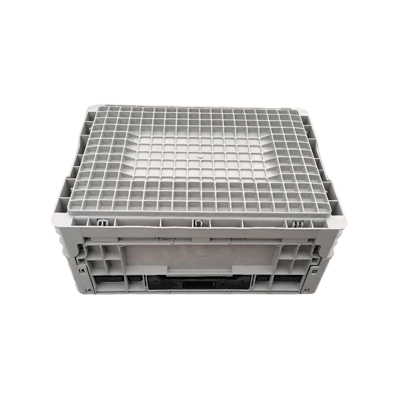 EU04316 Collapsible Plastic Turnover Crate