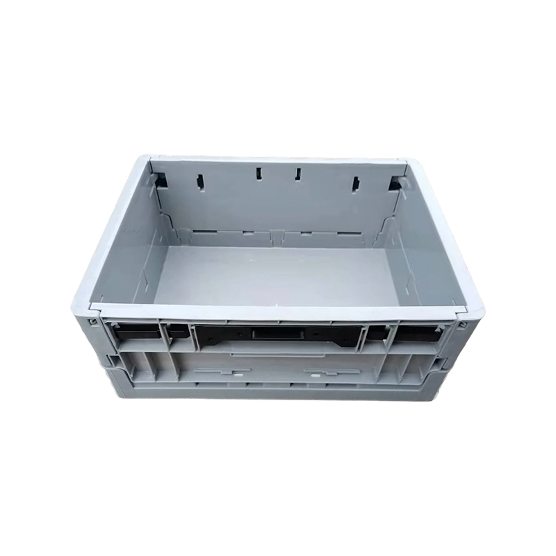 EU04316 Collapsible Plastic Turnover Crate