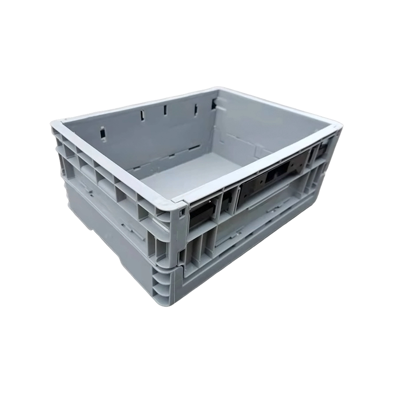 EU04316 Collapsible Plastic Turnover Crate
