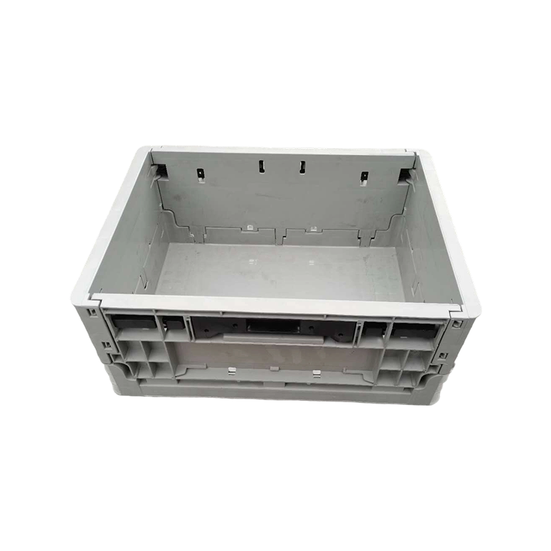 EU04316 Collapsible Plastic Turnover Crate