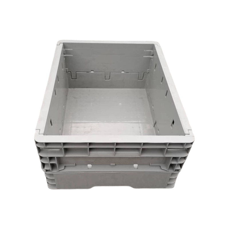 EU04316 Collapsible Plastic Turnover Crate